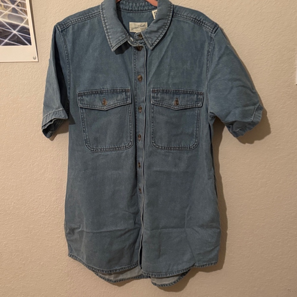 Universal Thread Blue Denim dress with pockets size medium